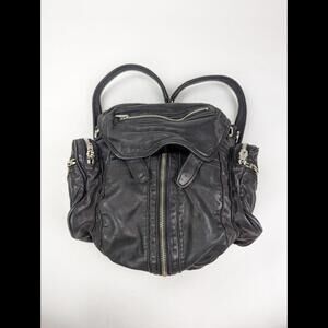 [GONE] ALEXANDER WANG Marti Black Lambskin Leather 3-Way Backpack bag